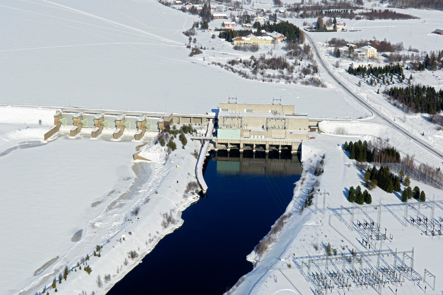 Taivalkoski talvella